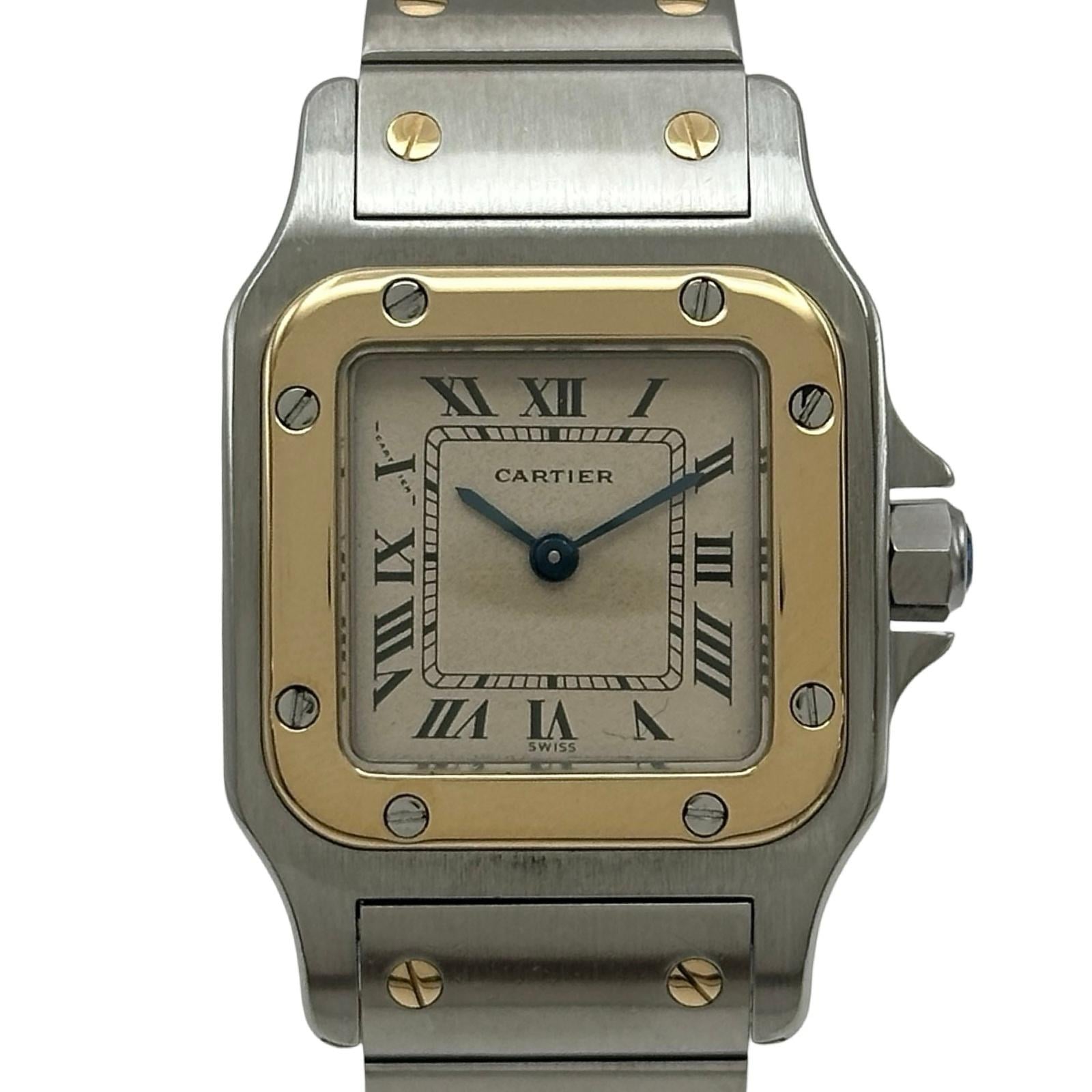 Cartier Santos Galbée W20012C4