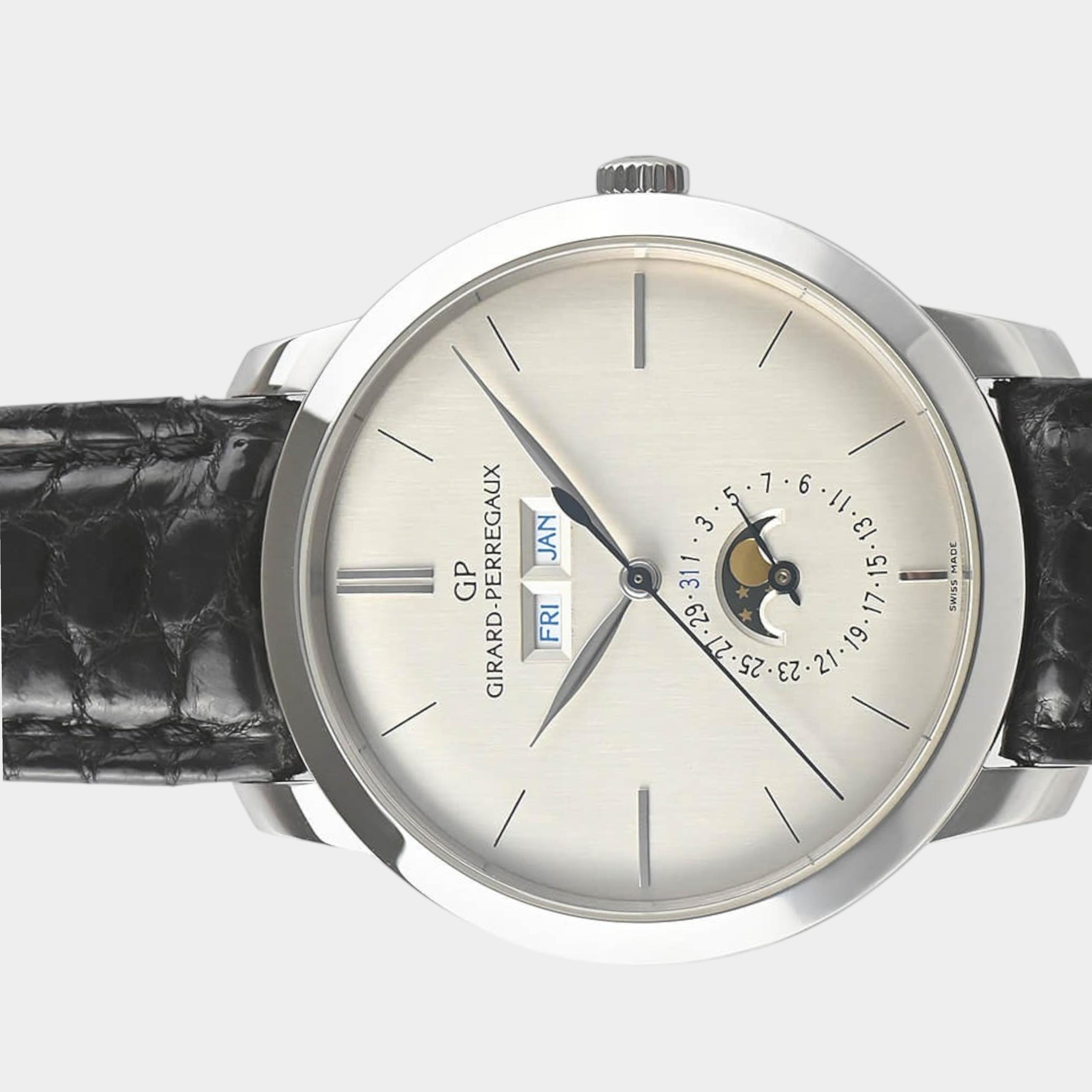 Girard Perregaux 1966 49535-79-152-BK6A | Silver Dial Used (Very good) Men's watch/Unisex Buy in Switzerland