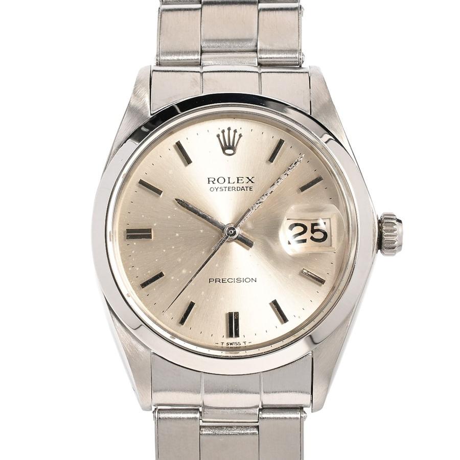Rolex Oysterdate Precision 6694 | Silver Dial Used (Fair) Men's watch/Unisex Buy in Switzerland