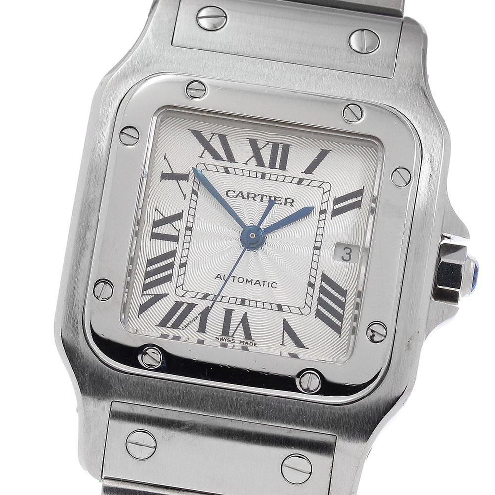 Cartier Santos Galbée W20055D6 | Silver Dial Used (Fair) Men's watch/Unisex Buy in Switzerland