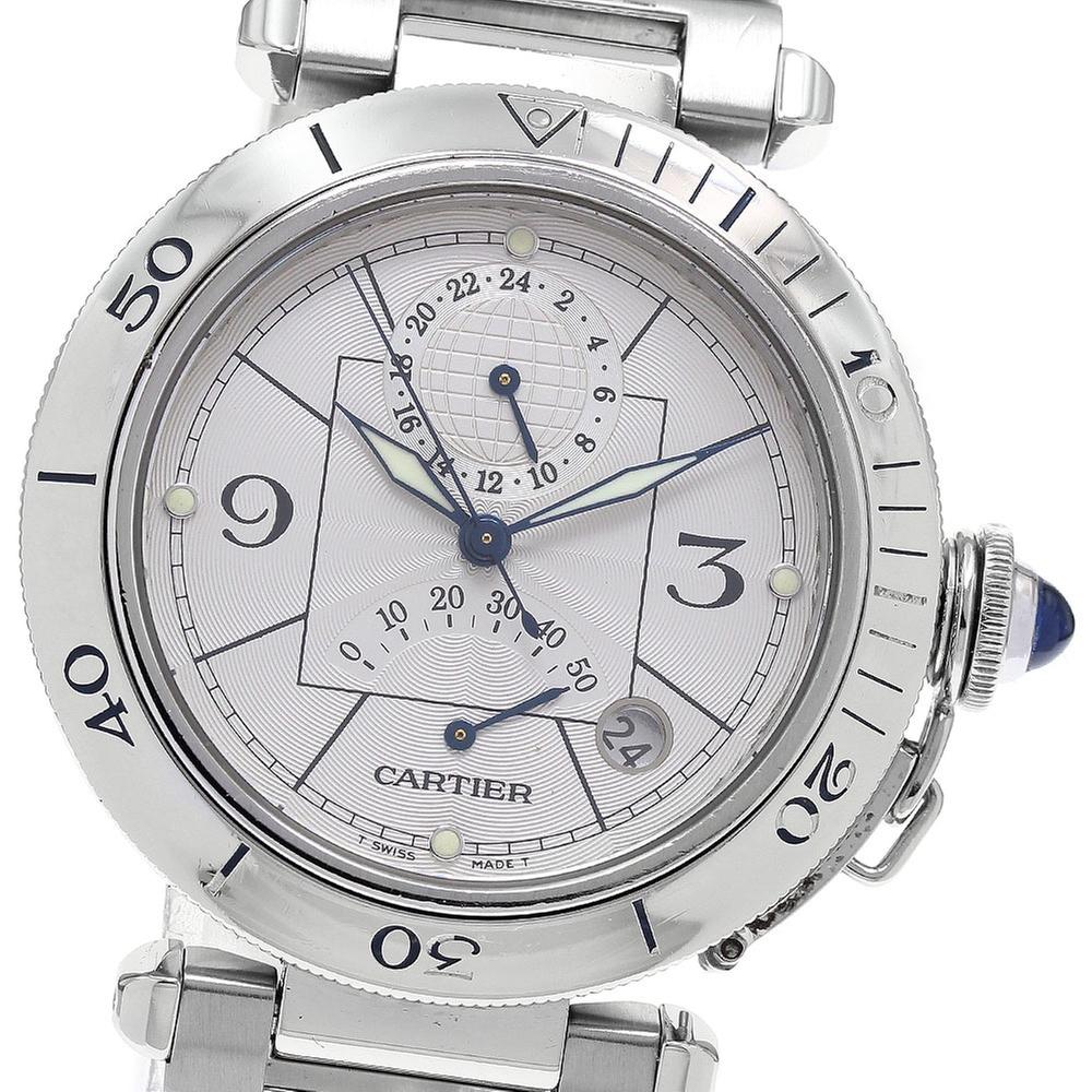 Cartier Pasha W31037H3 | Silver Dial Used (Fair) Men's watch/Unisex Buy in Switzerland