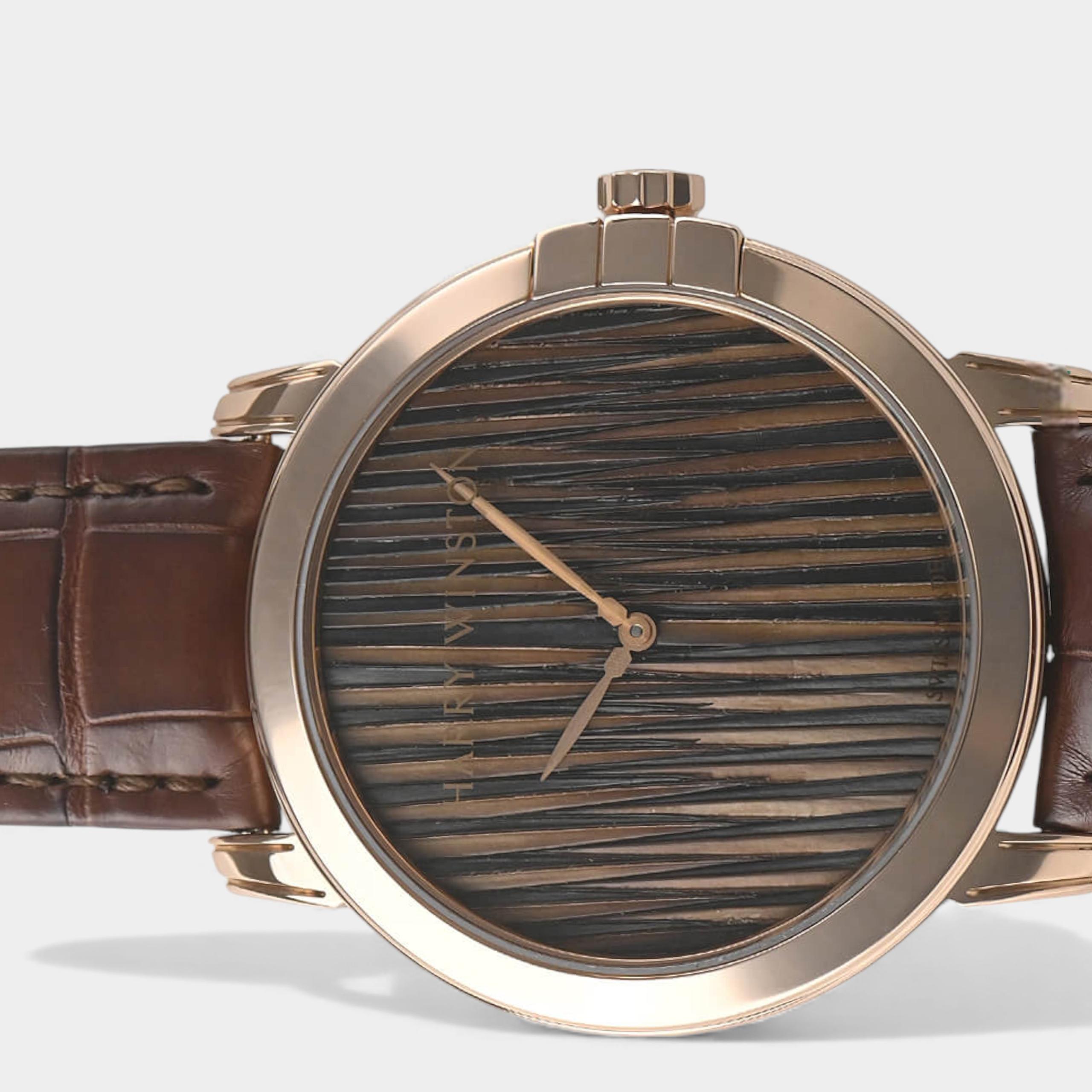Harry Winston Midnight MIDAHM42RR002 | Brown Dial Like new & unworn Men's watch/Unisex Buy in Switzerland