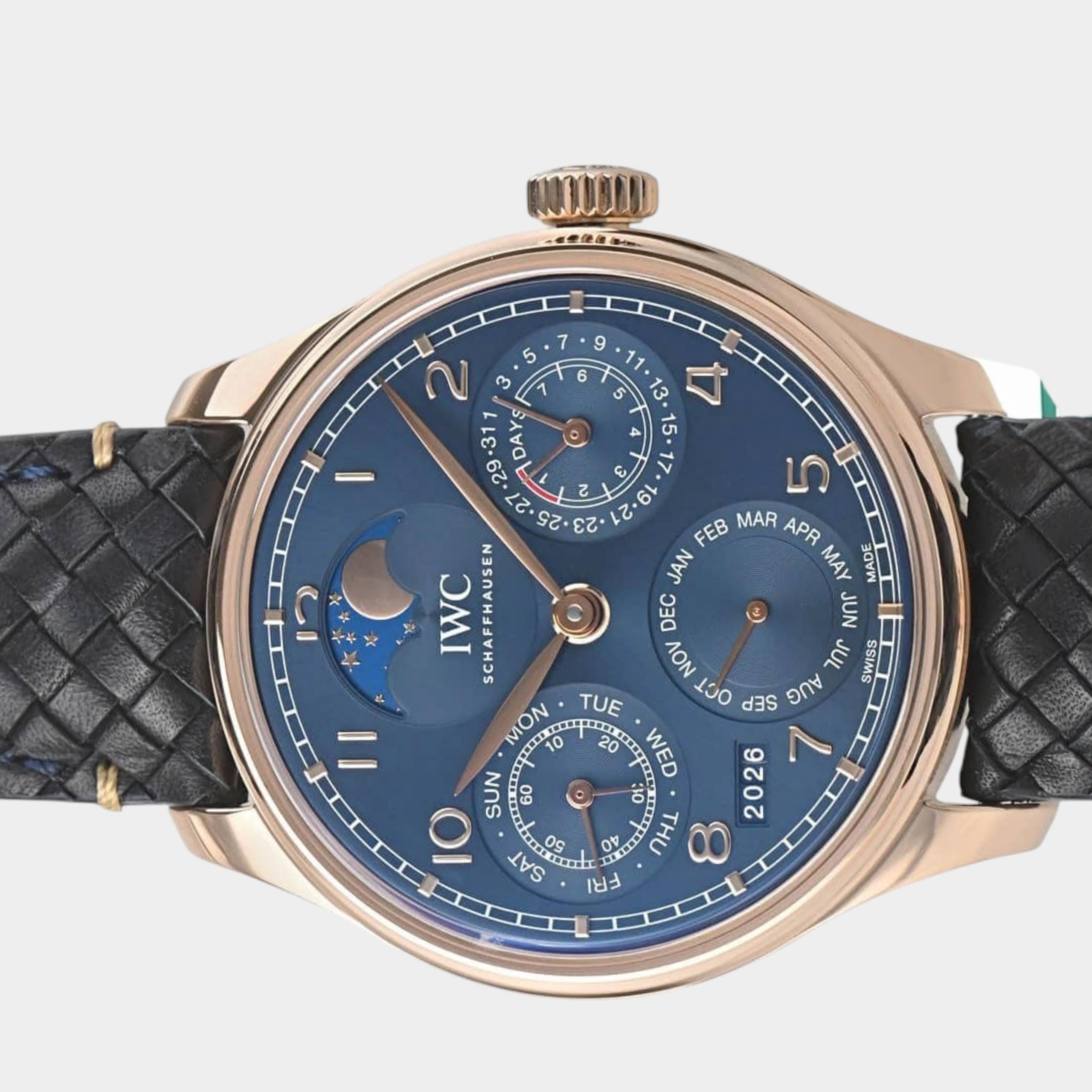 IWC Portuguese IW503312 | Blue Dial Used (Very good) Men's watch/Unisex Buy in Switzerland