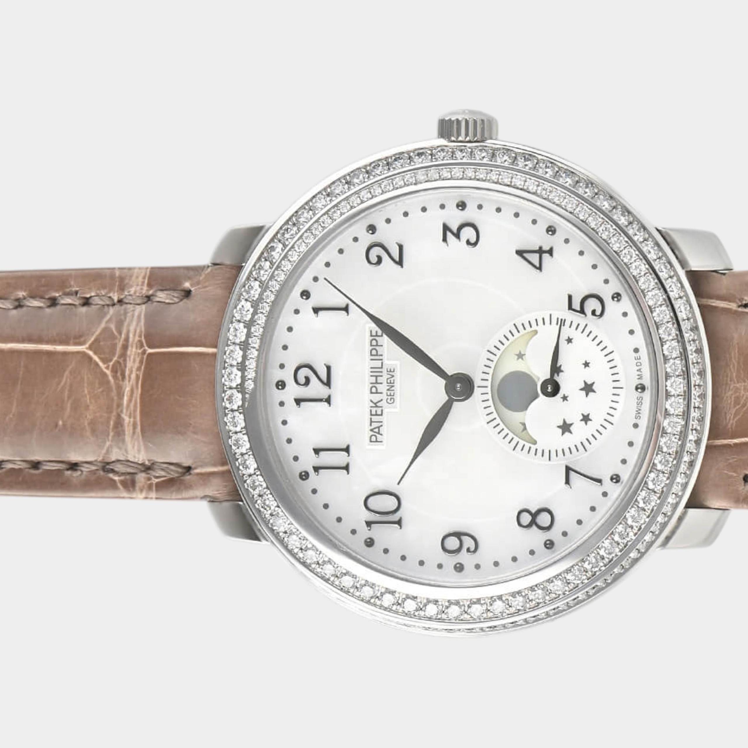 Patek Philippe Complications 4968G-010 | White Dial Used (Very good) Women's watch Buy in Switzerland