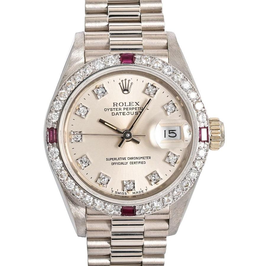 Rolex Lady-Datejust 69069G | Silver Dial Used (Good) Women's watch Buy in Switzerland