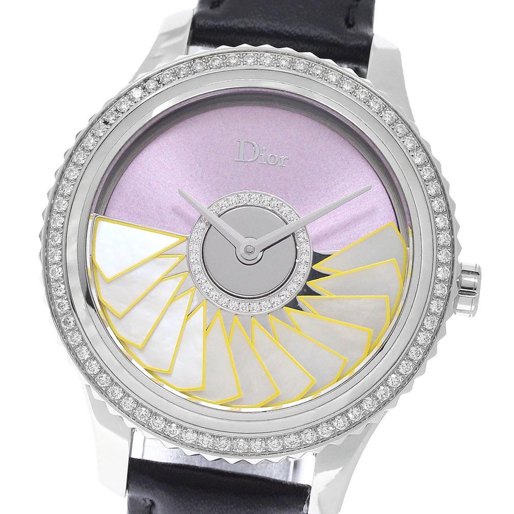 Christian Dior クリスチャンディオール Christian Dior CD153B10 グランバル プリッセソレイユ ダイヤベゼル 自動巻き レディース_952343