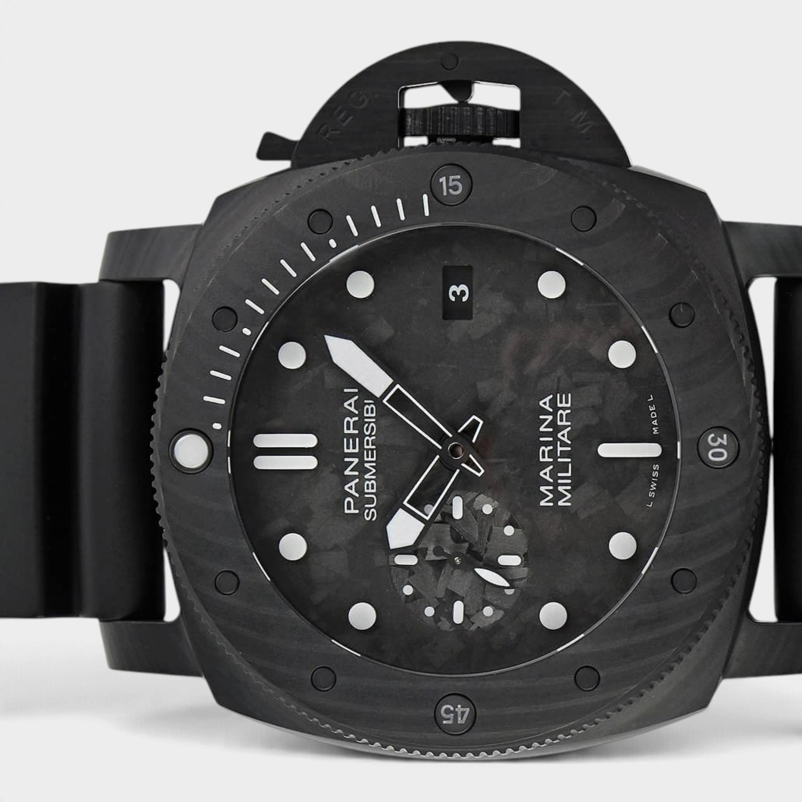 Panerai Submersible PAM 00979 | Black Dial Used (Very good) Men's watch/Unisex Buy in Switzerland
