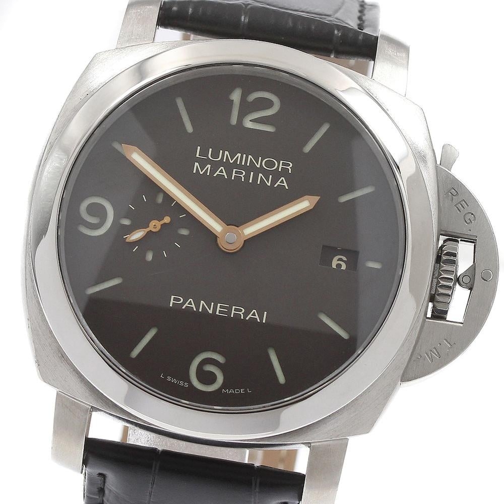 Panerai Luminor Marina PAM00351 | Brown Dial Used (Fair) Men's watch/Unisex Buy in Switzerland