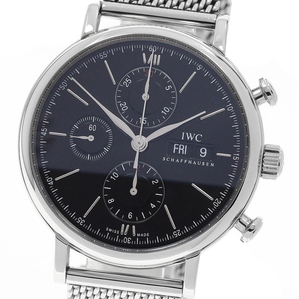 IWC SCHAFFHAUSEN IWC IWC SCHAFFHAUSEN IW391006 ポートフィノ デイデイト クロノグラフ 自動巻き メンズ_973322