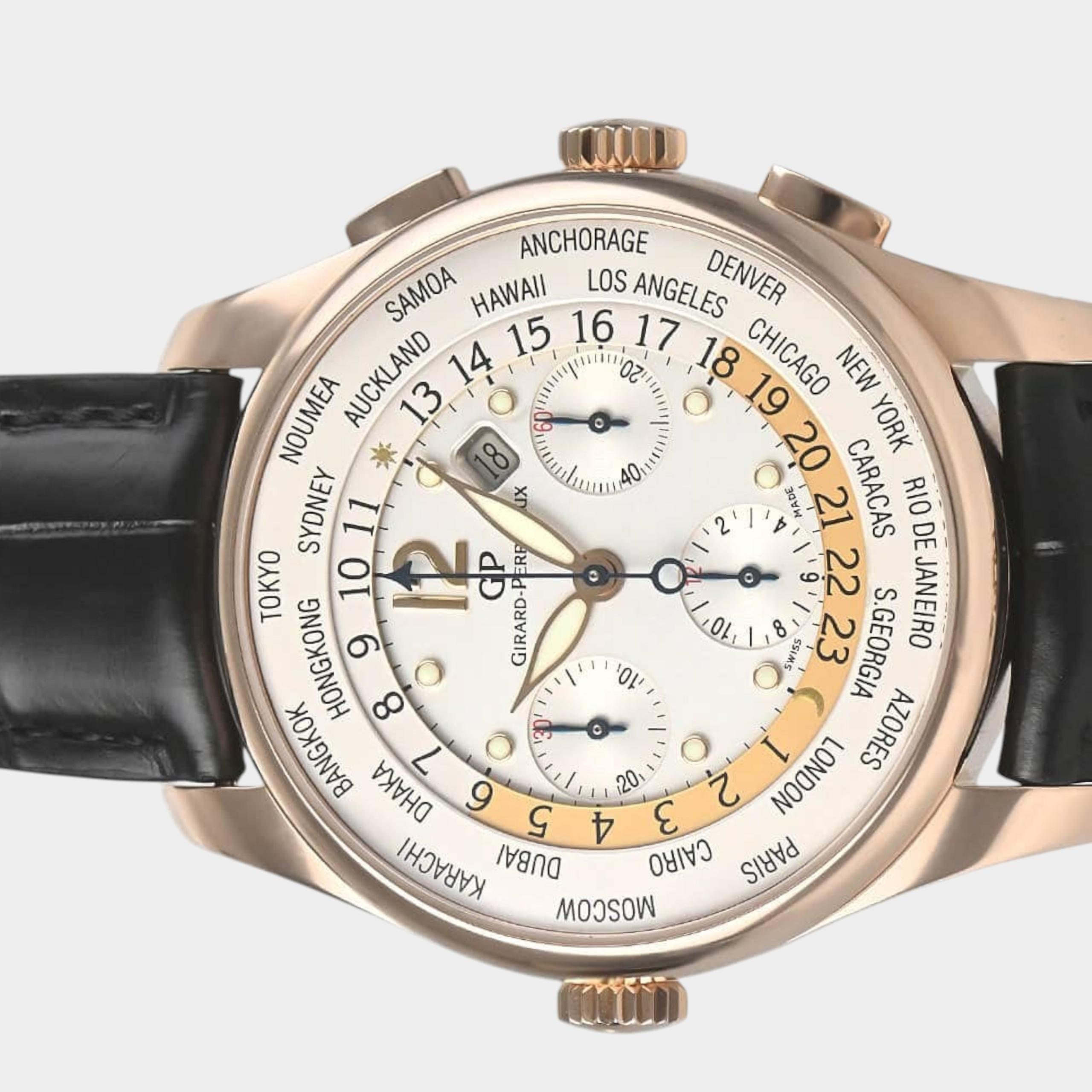 Girard Perregaux WW.TC 49805 | White Dial Used (Very good) Men's watch/Unisex Buy in Switzerland