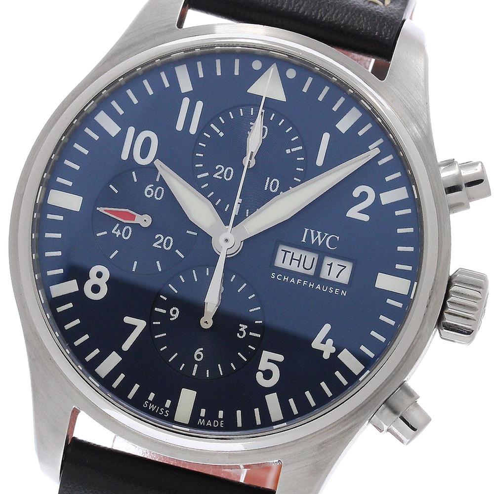 IWC SCHAFFHAUSEN IWC IWC SCHAFFHAUSEN IW377714 パイロットウォッチ プティ プランス デイデイト クロノグラフ 自動巻き メンズ_966317