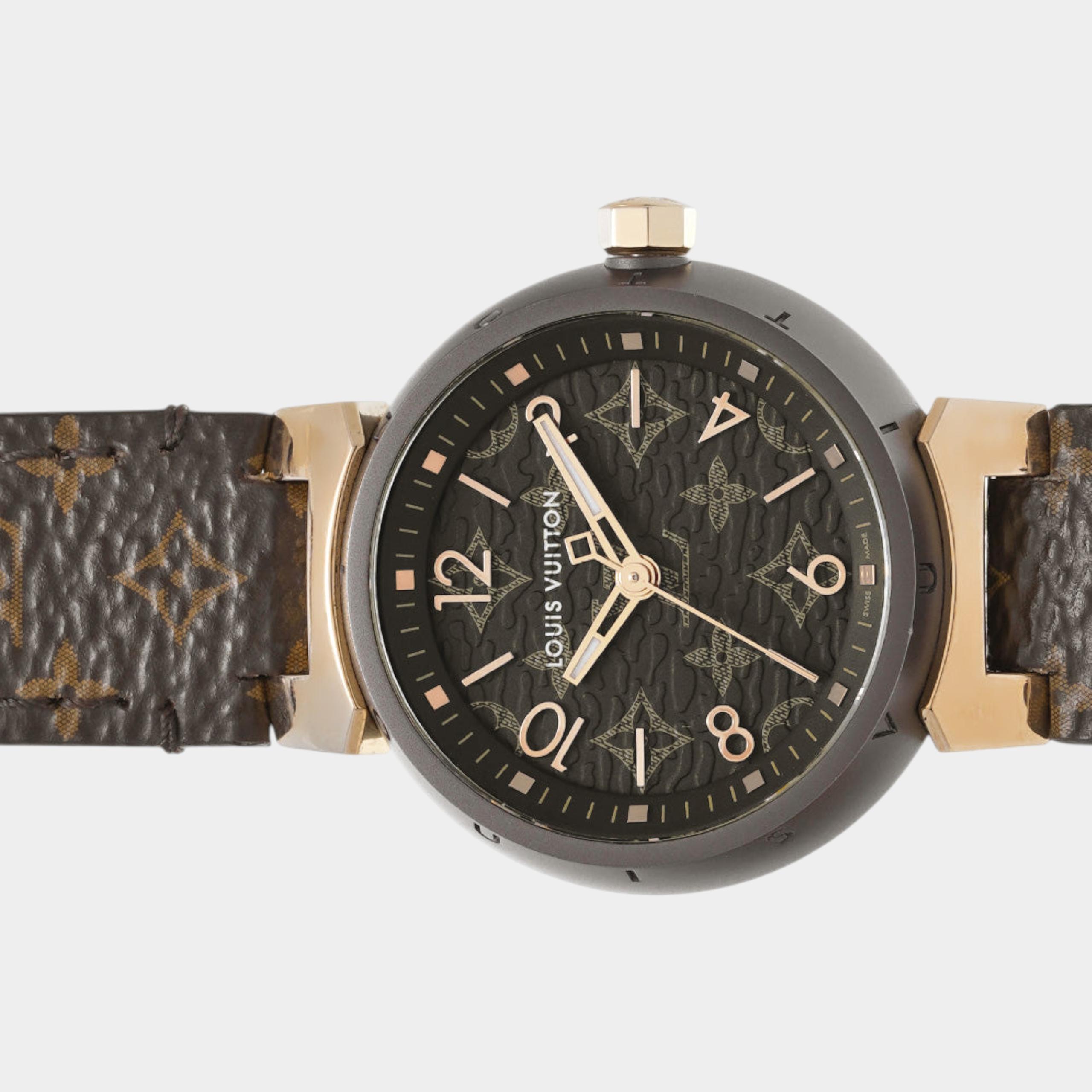 Louis Vuitton  QA137Z | Brown Dial Used (Very good) Women's watch Buy in Switzerland