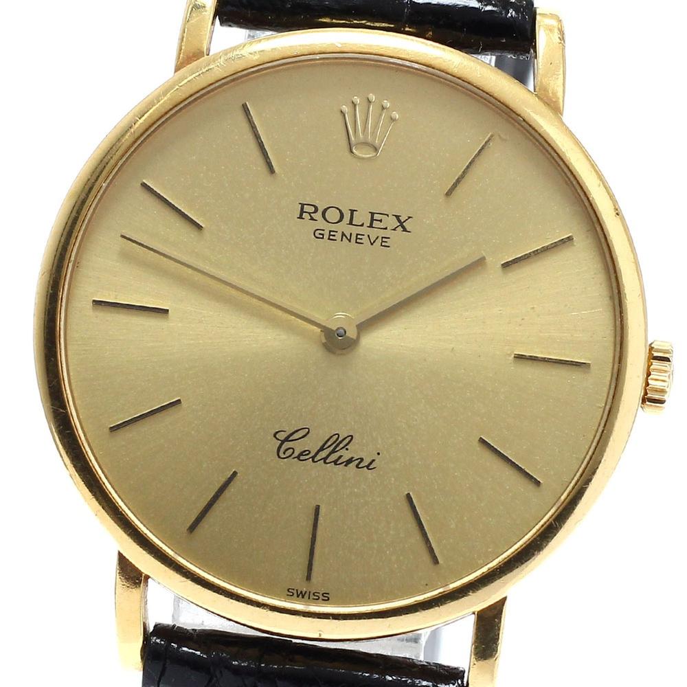 Rolex Cellini 5112/8 | Gold Dial Used (Fair) Men's watch/Unisex Buy in Switzerland
