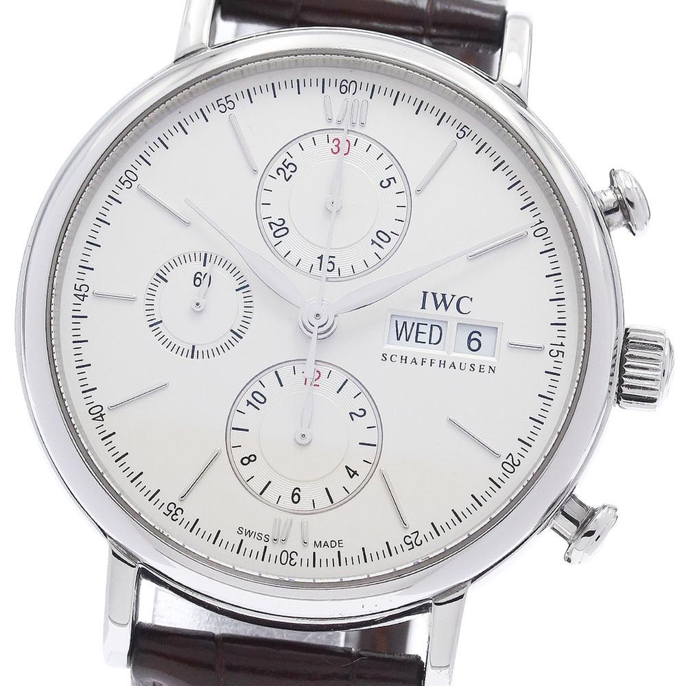 IWC SCHAFFHAUSEN IWC IWC SCHAFFHAUSEN IW391007 ポートフィノ クロノグラフ デイデイト 自動巻き メンズ_969016
