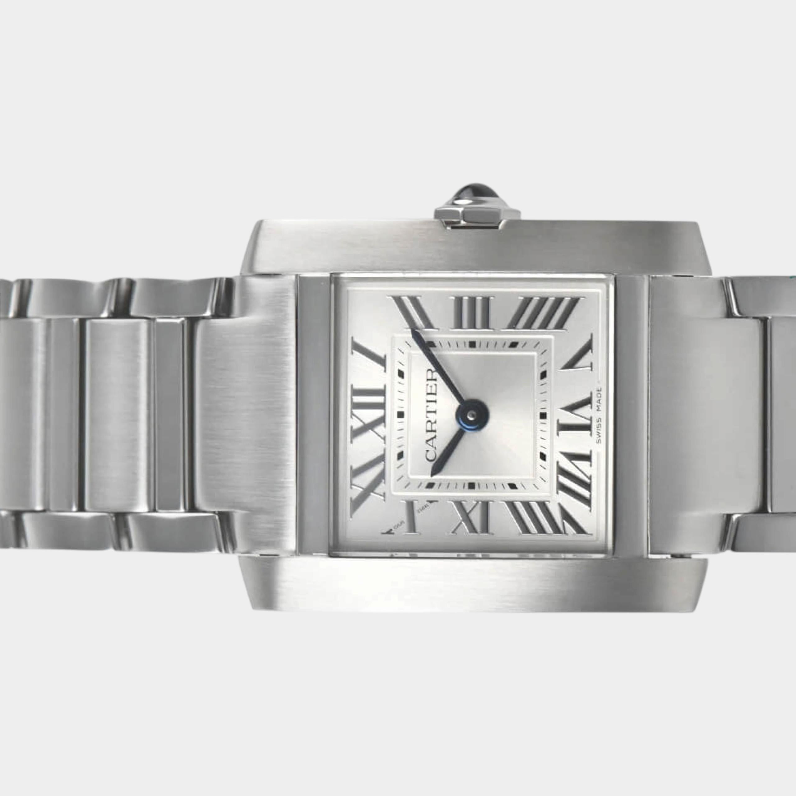 Cartier Tank Française WSTA0129 | Silver Dial Like new & unworn Women's watch Buy in Switzerland