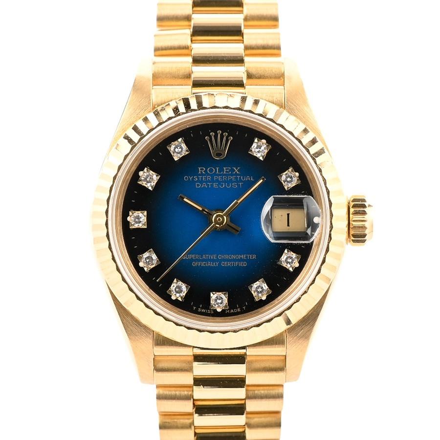 Rolex Lady-Datejust 69178G | Blue Dial Used (Good) Women's watch Buy in Switzerland