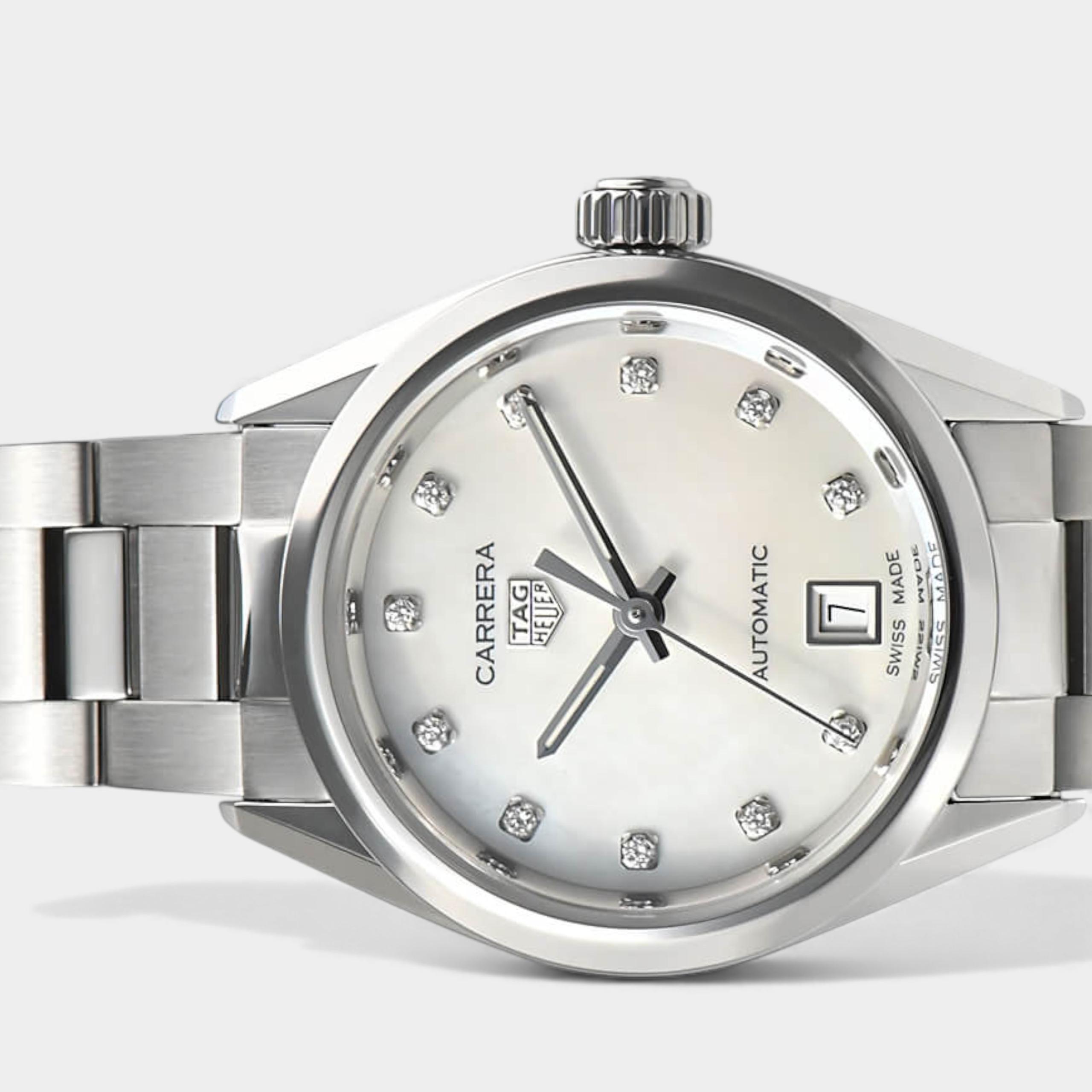 TAG Heuer Carrera Lady WBN2412.BA0621 | White Dial Like new & unworn Women's watch Buy in Switzerland