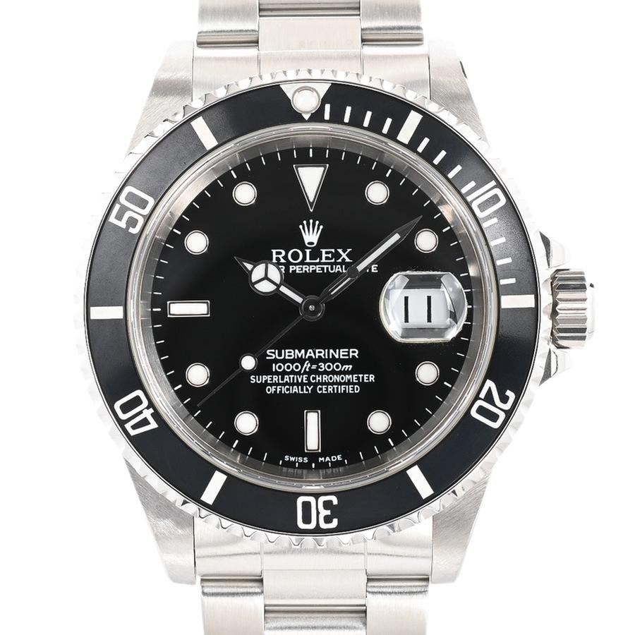 Rolex Submariner Date 16610 | Black Dial Used (Good) Men's watch/Unisex Buy in Switzerland