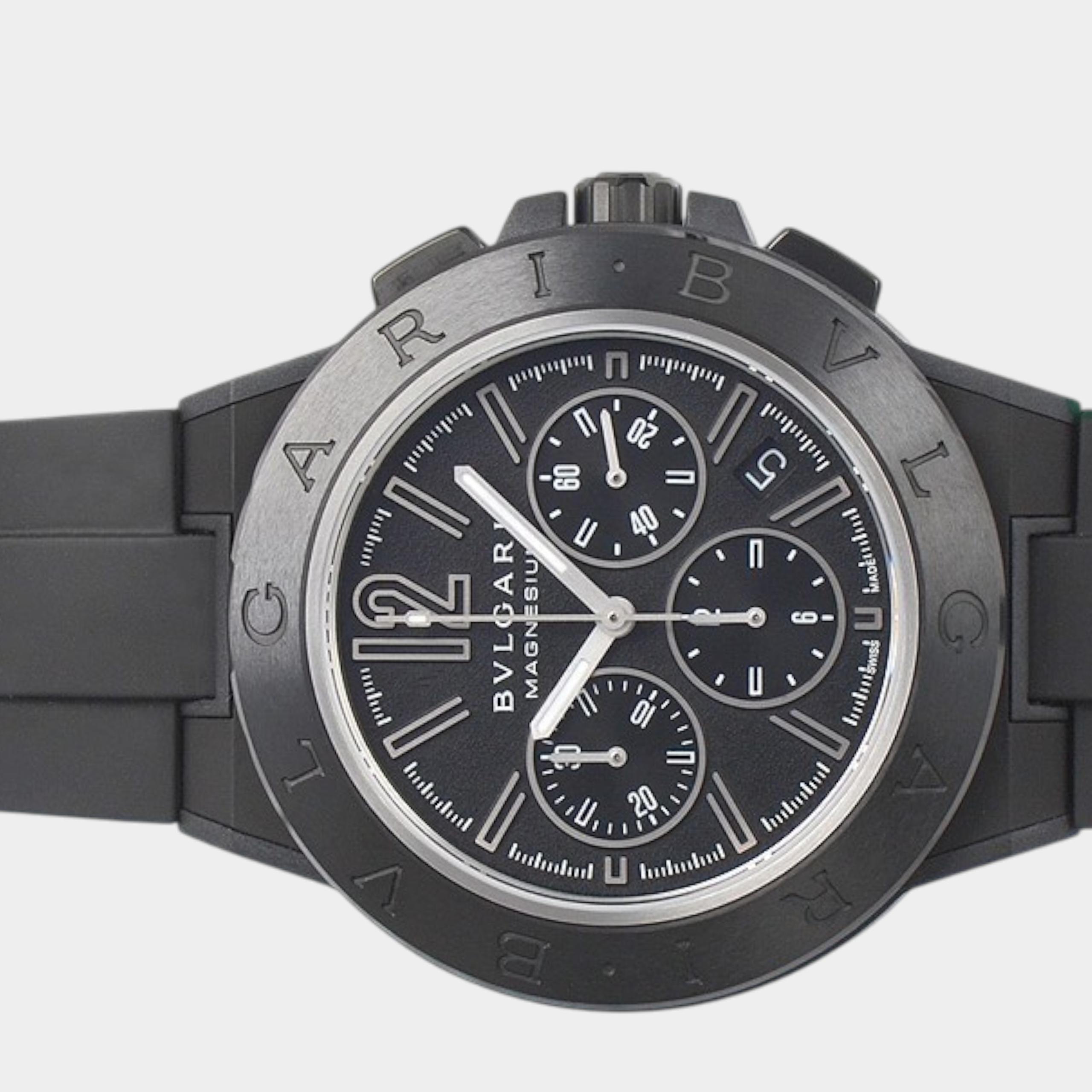 Bulgari Diagono 102428 DG42BSMCVDCH | Black Dial Like new & unworn Men's watch/Unisex Buy in Switzerland