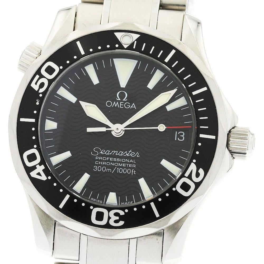 Omega Seamaster Diver 300 M 2252.50 | Black Dial Used (Good) Men's watch/Unisex Buy in Switzerland