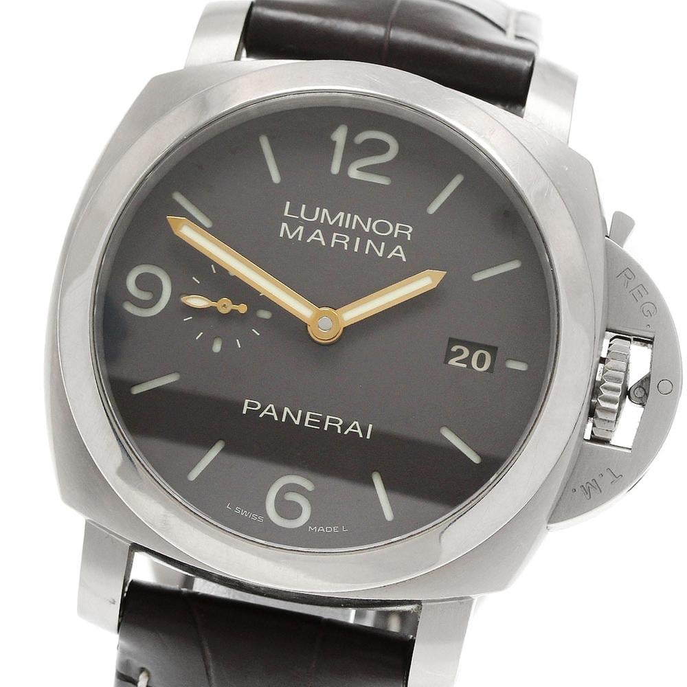 Panerai Luminor Marina PAM00351 | Brown Dial Used (Fair) Men's watch/Unisex Buy in Switzerland