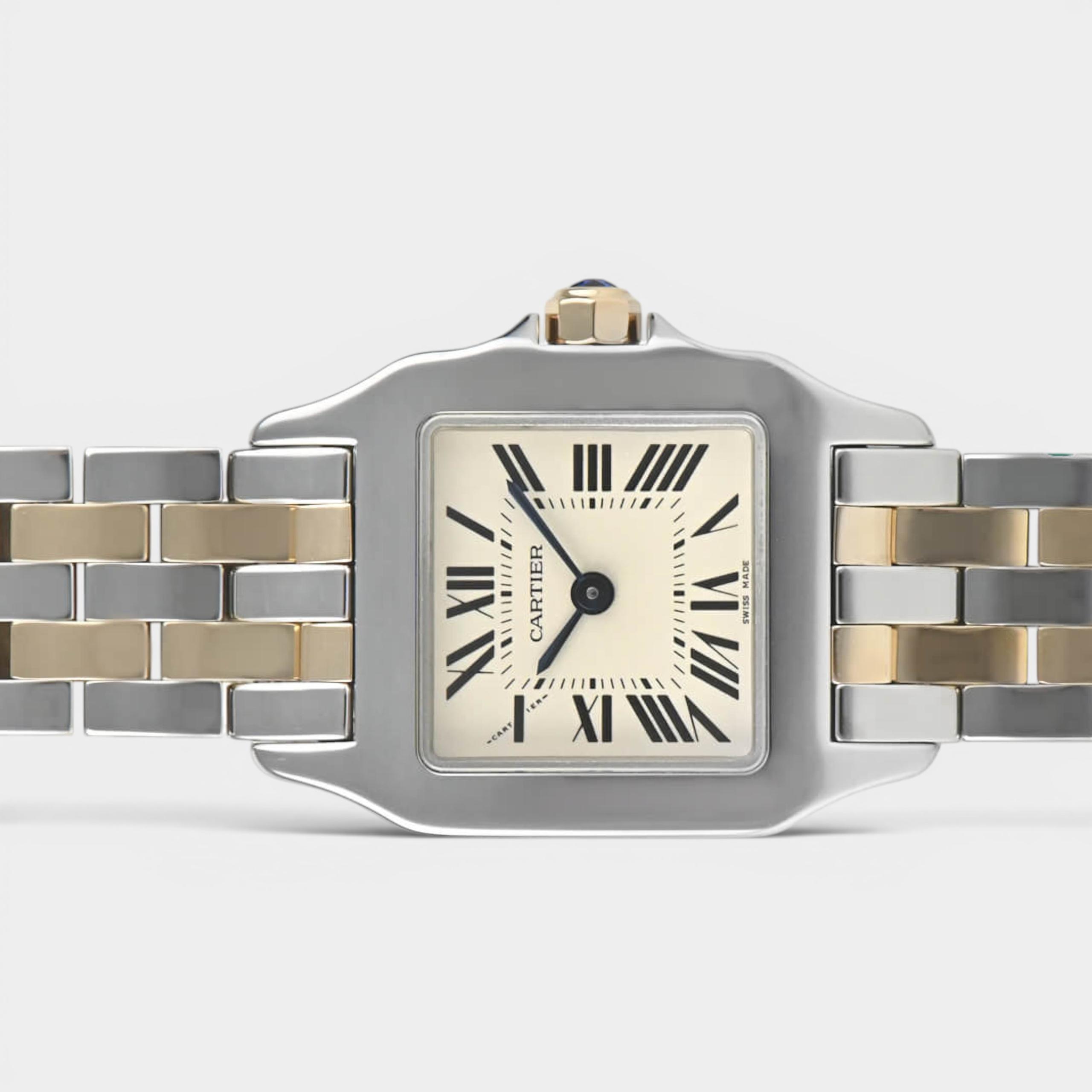 Cartier Santos Demoiselle W25066Z6 | White Dial Used (Very good) Women's watch Buy in Switzerland