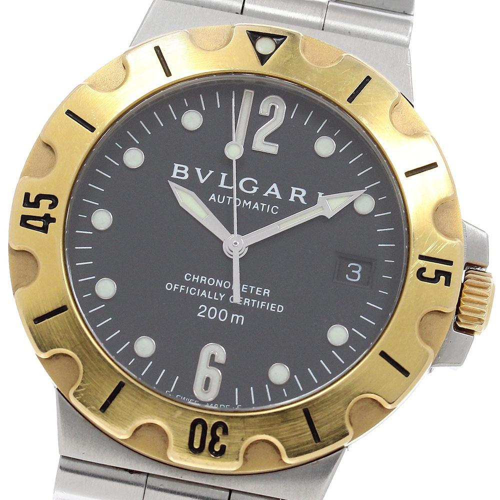 BVLGARI ブルガリ BVLGARI SD38SG ディアゴノ スクーバ デイト 自動巻き メンズ_966757
