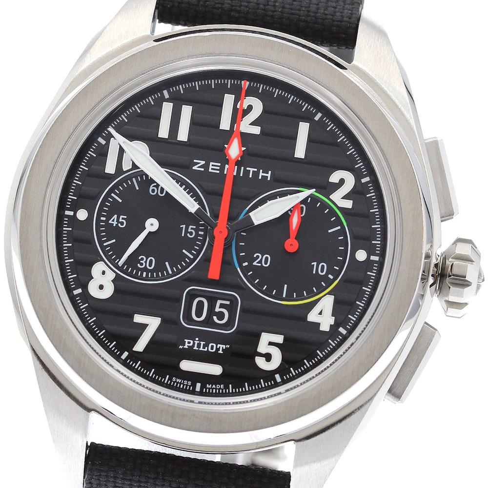 IWC SCHAFFHAUSEN IWC IWC SCHAFFHAUSEN 03.4000.3652/21.I001 パイロット ビッグデイト フライバック クロノグラフ デイト 自動巻き メンズ_984084