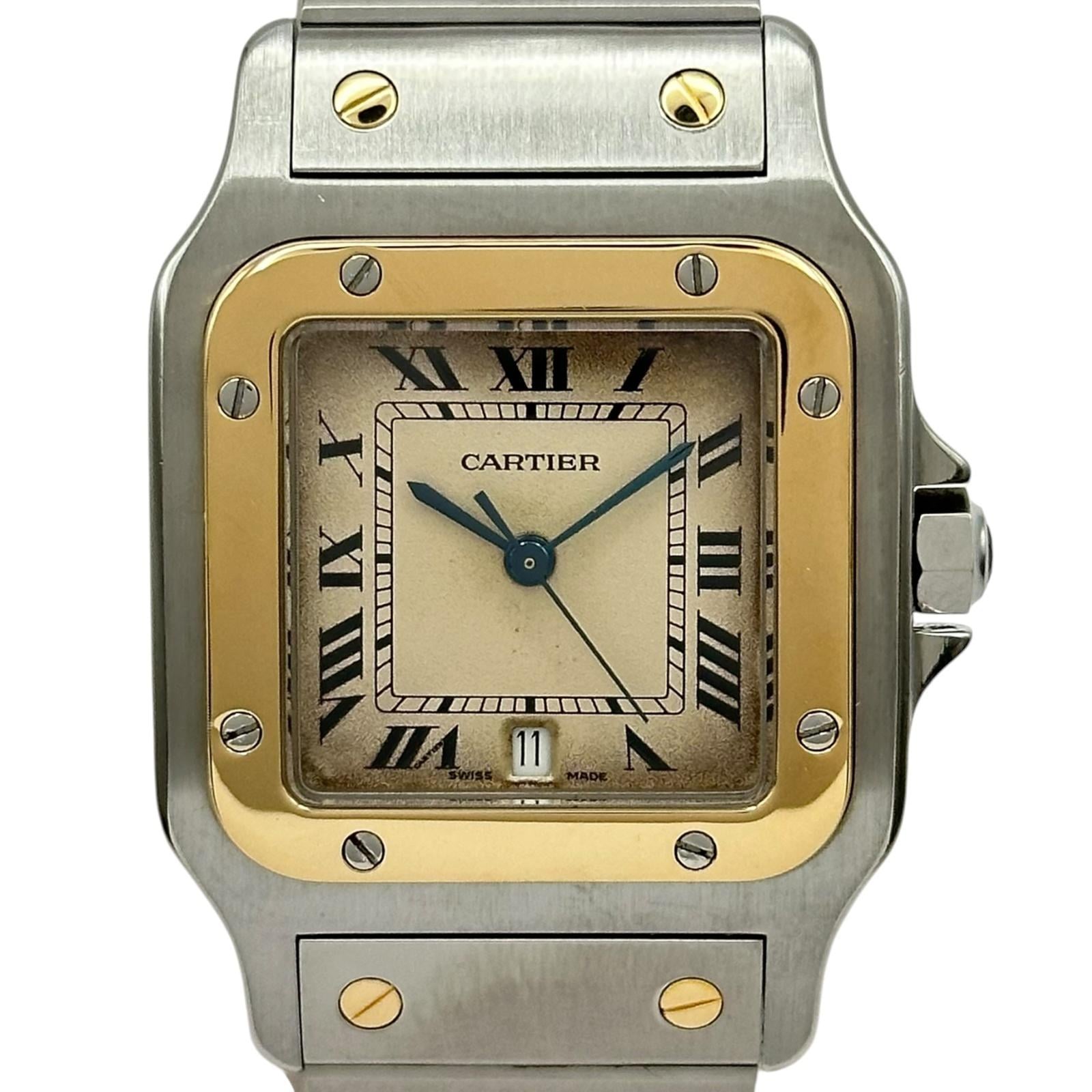 Cartier Santos Galbée W20011C4