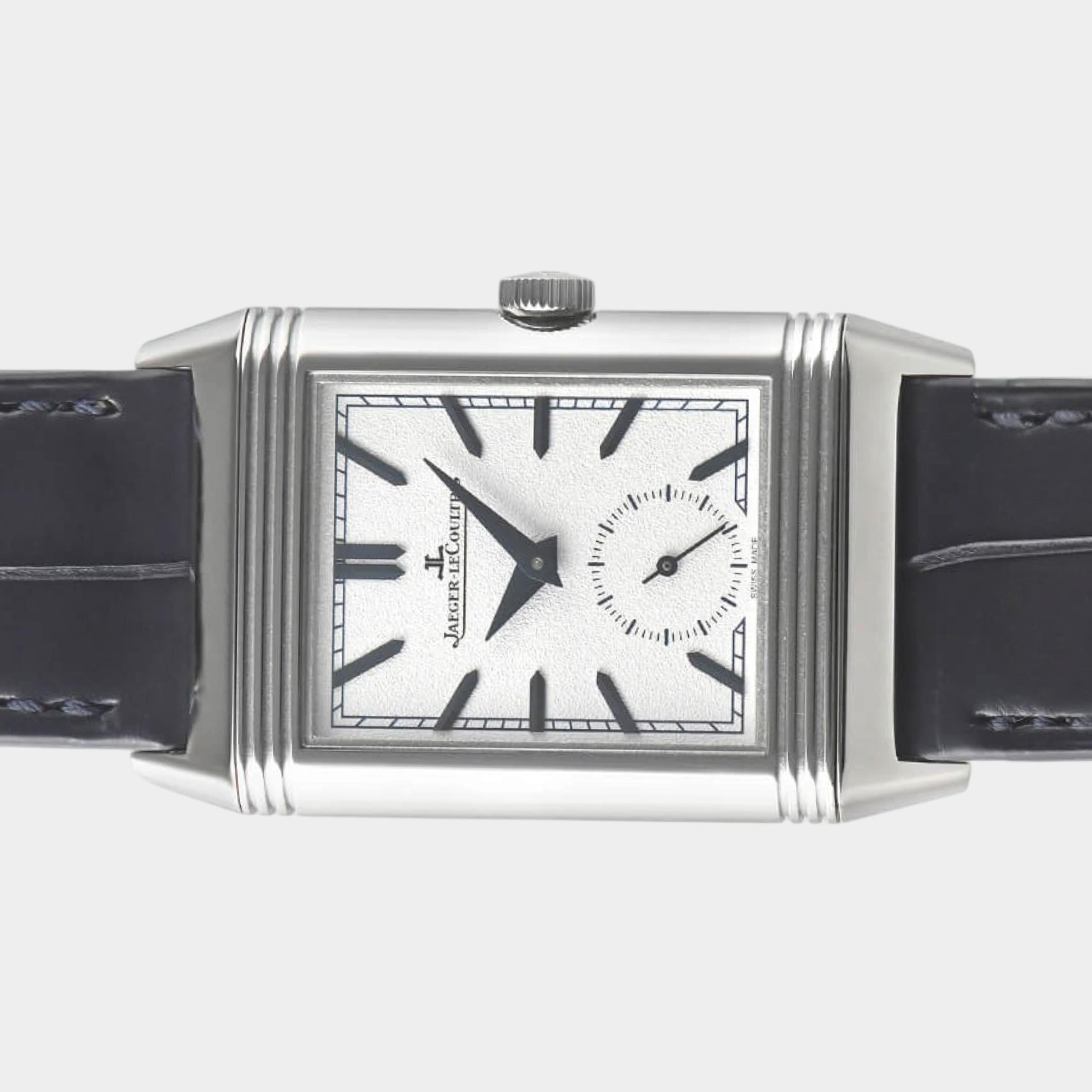 Jaeger-LeCoultre Reverso Duoface Q3908420 | Silver Dial Used (Very good) Men's watch/Unisex Buy in Switzerland