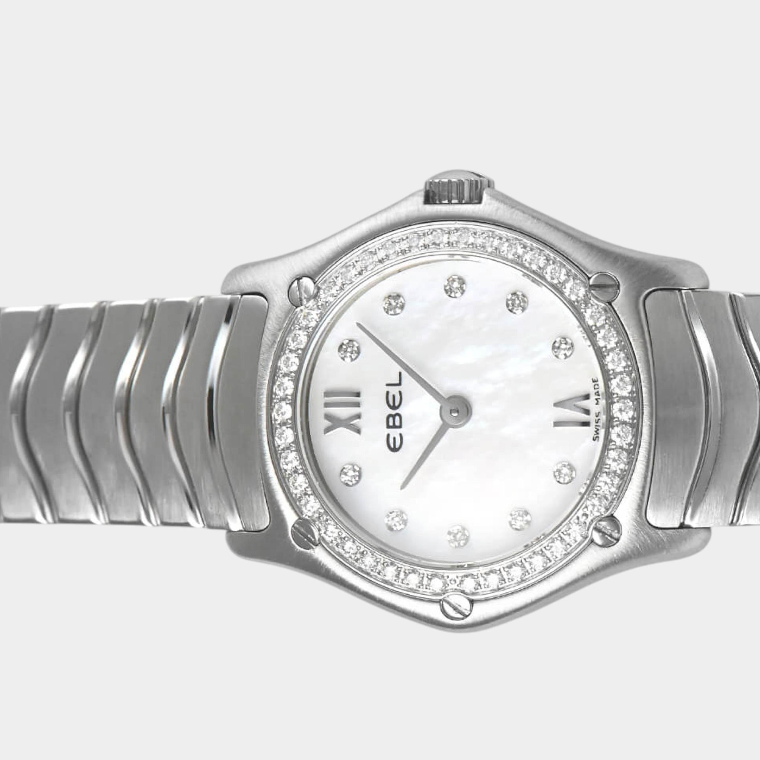 Ebel Classic 9090F24 | White Dial Used (Very good) Women's watch Buy in Switzerland