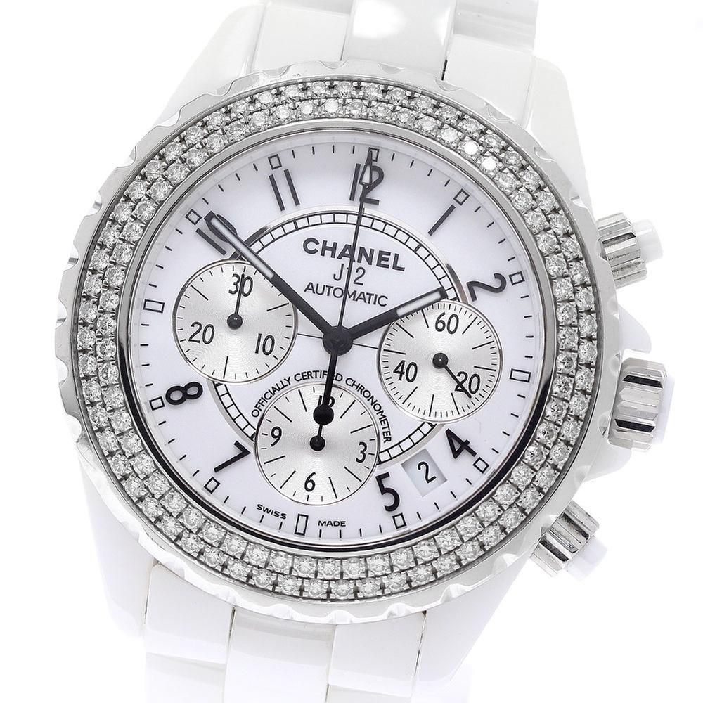Chanel J12 H1008 | White Dial Used (Fair) Men's watch/Unisex Buy in Switzerland