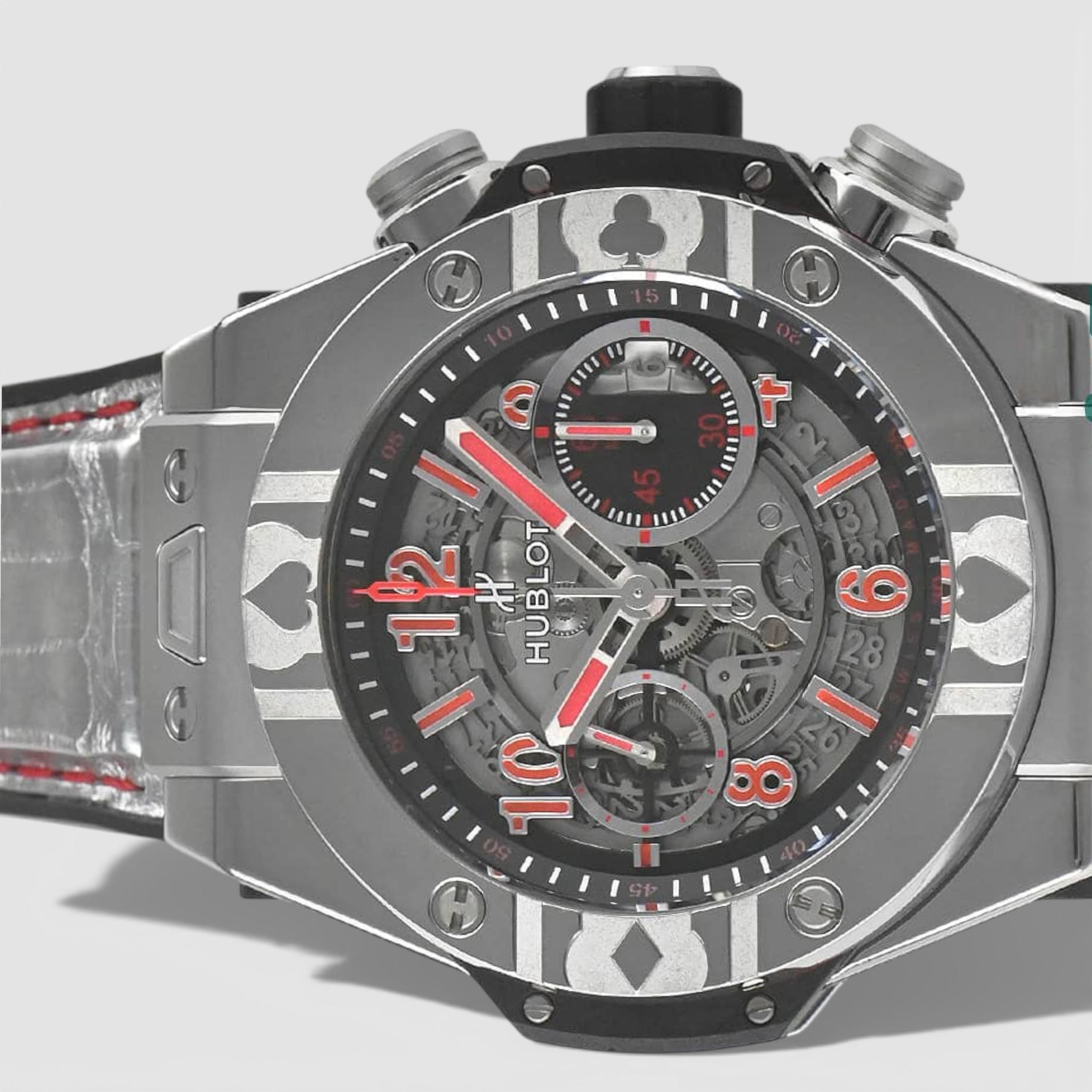 Hublot Big Bang Unico 411.SX.1170.LR.WPT15 | Black Dial Used (Very good) Men's watch/Unisex Buy in Switzerland