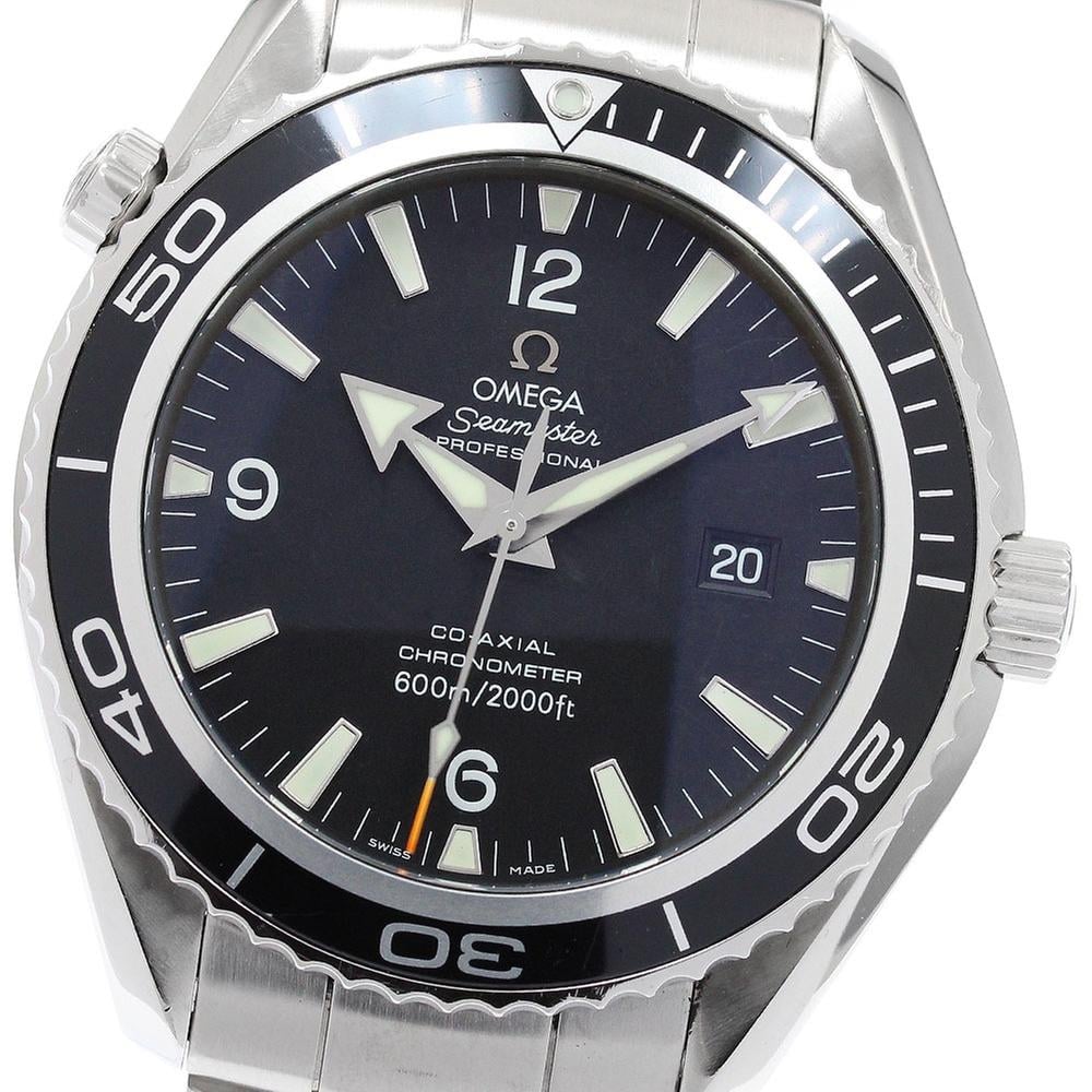 Omega Seamaster Planet Ocean 2200.50 | Black Dial Used (Good) Men's watch/Unisex Buy in Switzerland