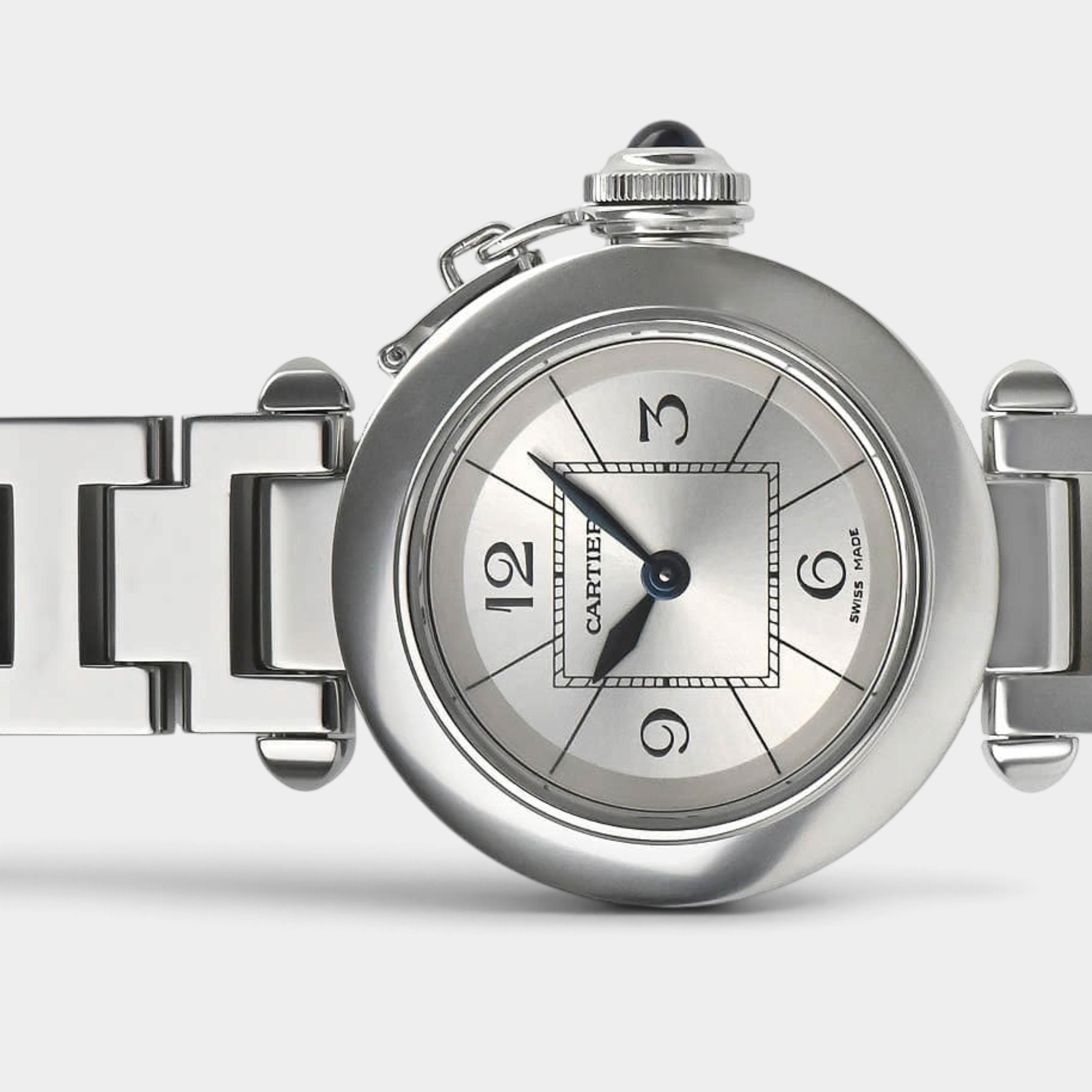 Cartier Pasha W3140007 | Silver Dial Used (Very good) Women's watch Buy in Switzerland