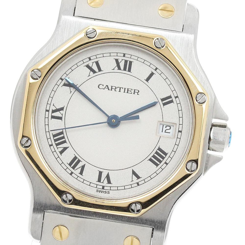 Cartier Santos W2001583 | Brown Dial Used (Good) Men's watch/Unisex Buy in Switzerland