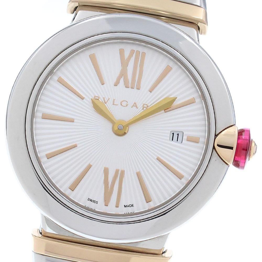 BVLGARI ブルガリ BVLGARI LUP28SG/102193 ルチェア K18PGコンビ クォーツ レディース_983273