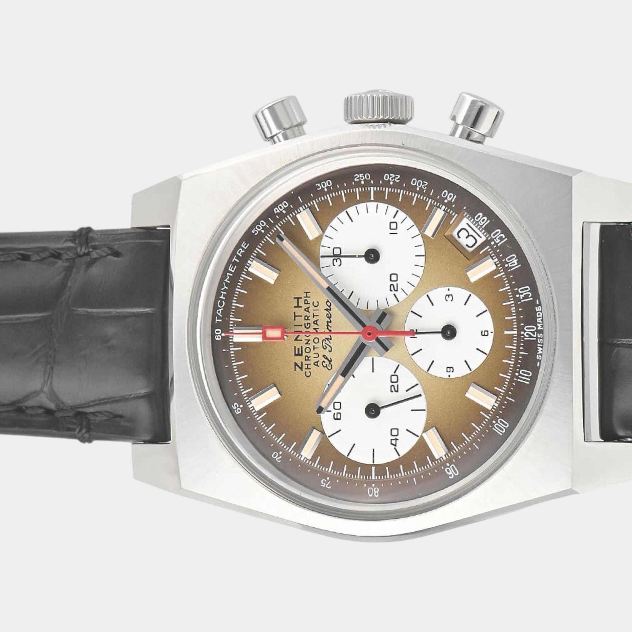 Zenith  03.A384.400/385.C855 | Brown Dial Used (Very good) Men's watch/Unisex Buy in Switzerland