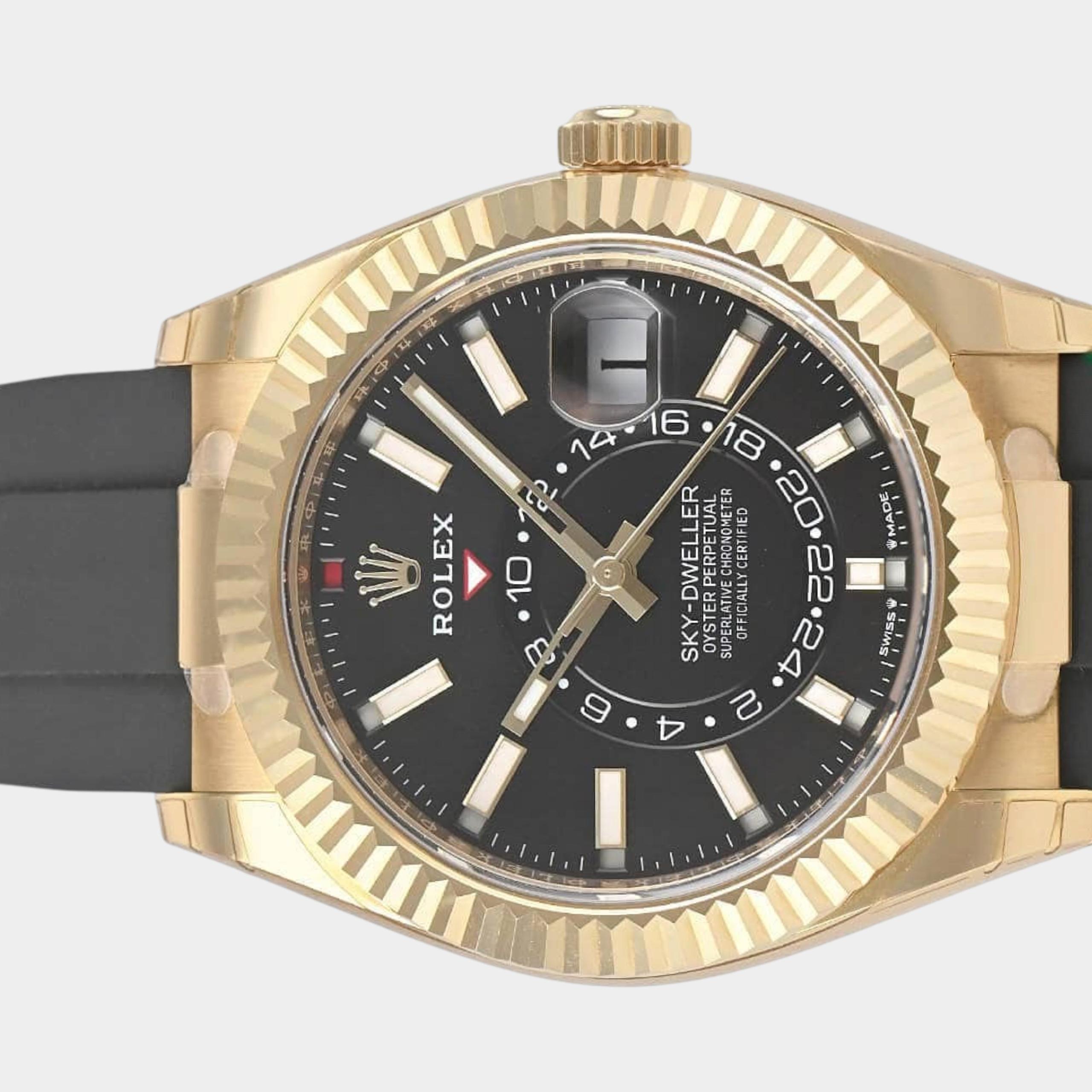 Rolex Sky-Dweller 336238 | Black Dial Like new & unworn Men's watch/Unisex Buy in Switzerland