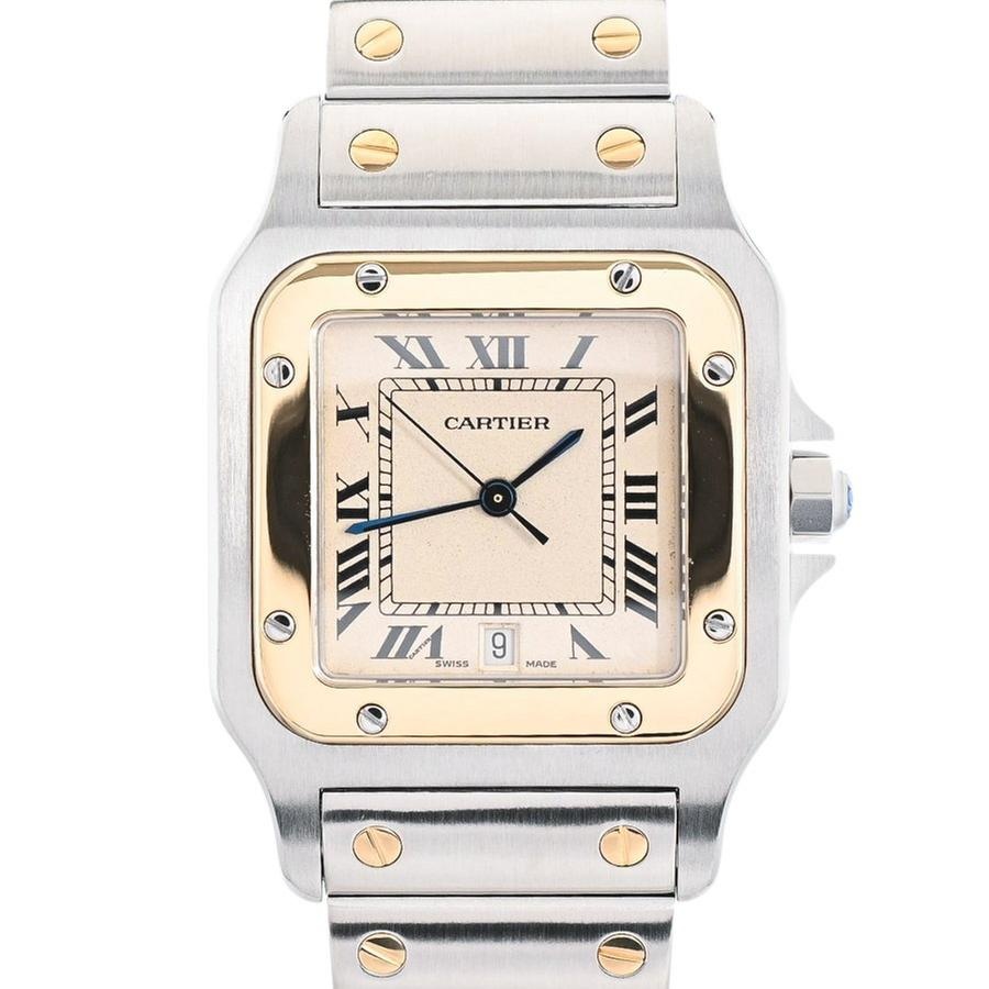 Cartier Santos Garbe LM Ivory W20011C4