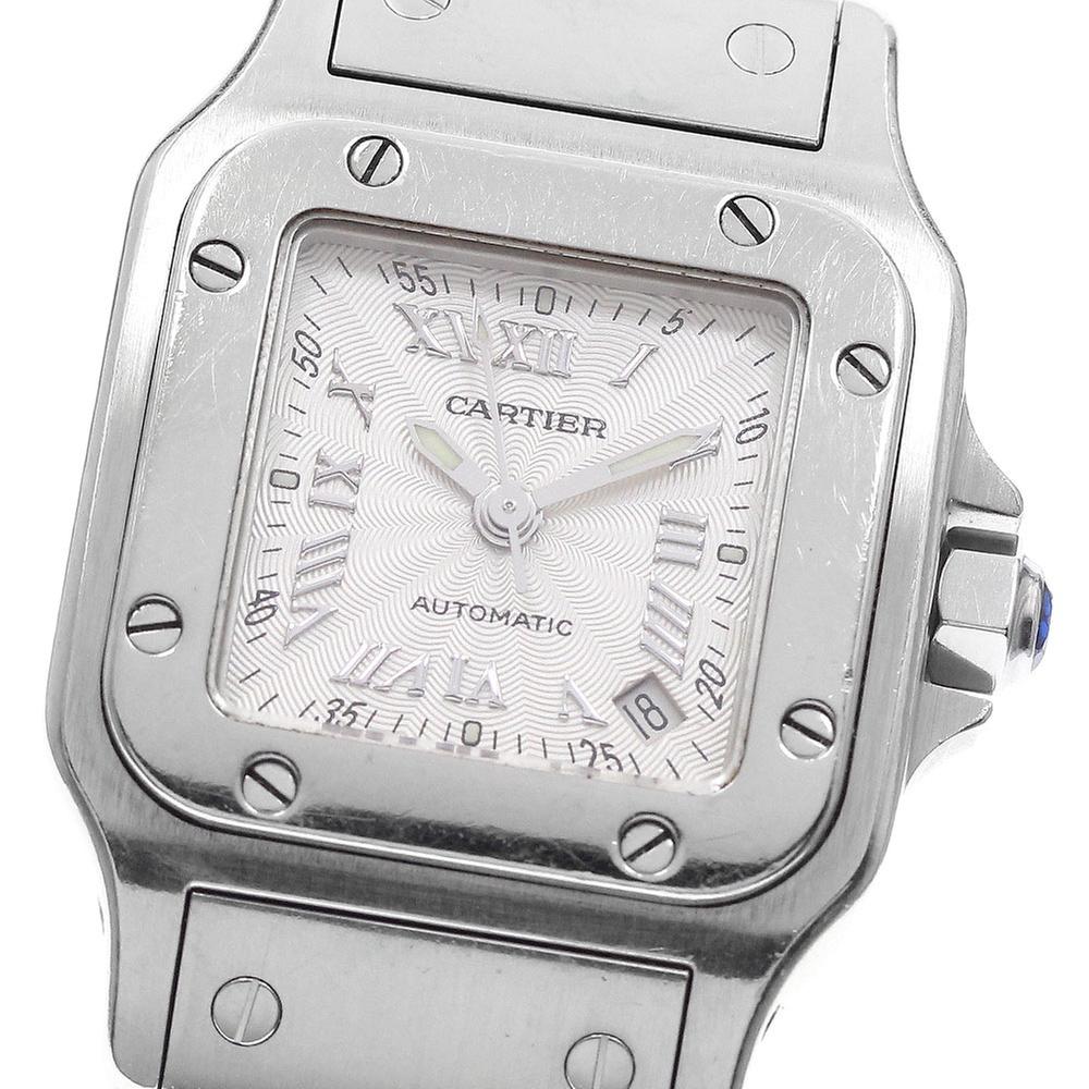 Cartier Santos Galbée W20044D6 | Silver Dial Used (Fair) Women's watch Buy in Switzerland