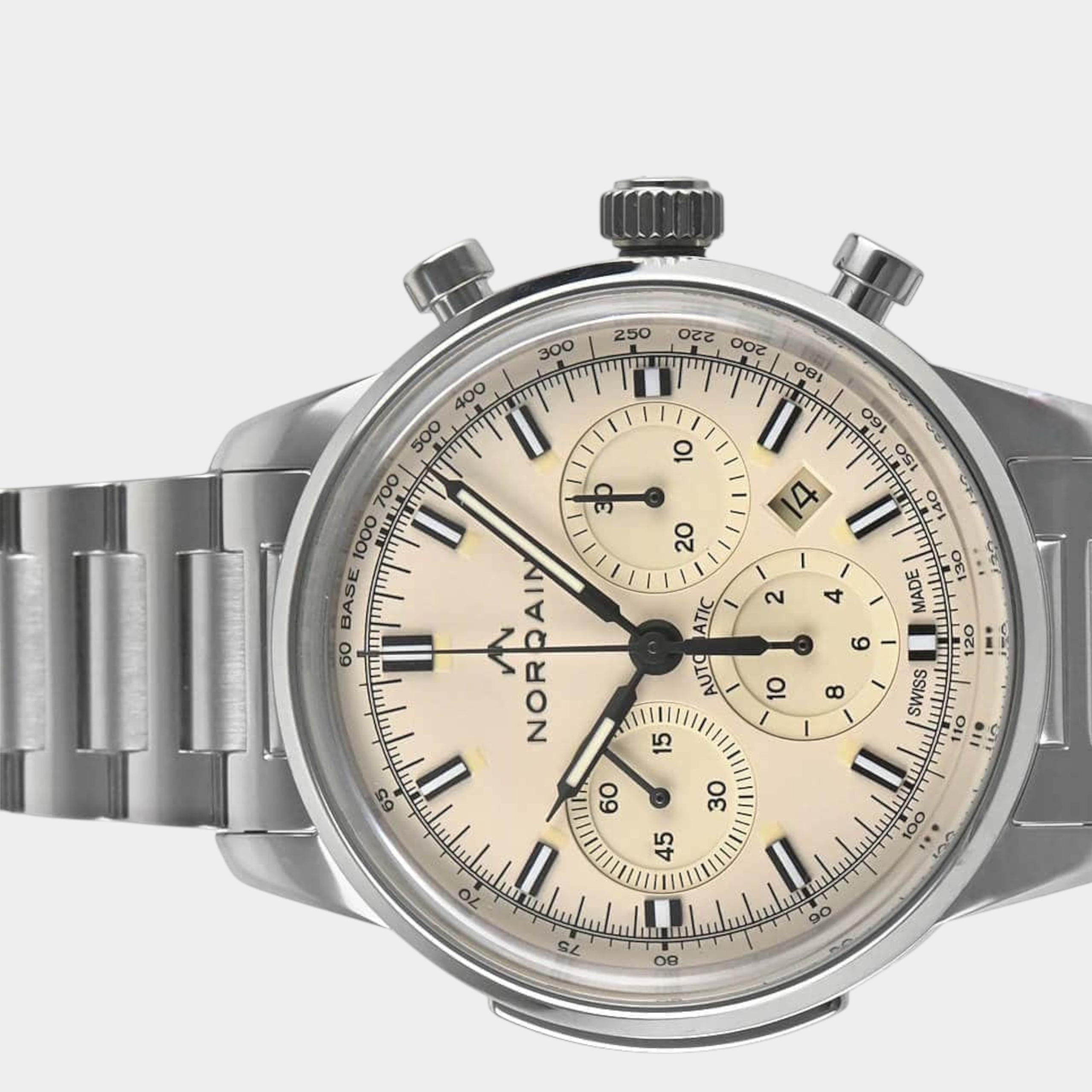 Norqain  N2200S22C/C221/201SC | Champagne Dial Used (Very good) Men's watch/Unisex Buy in Switzerland