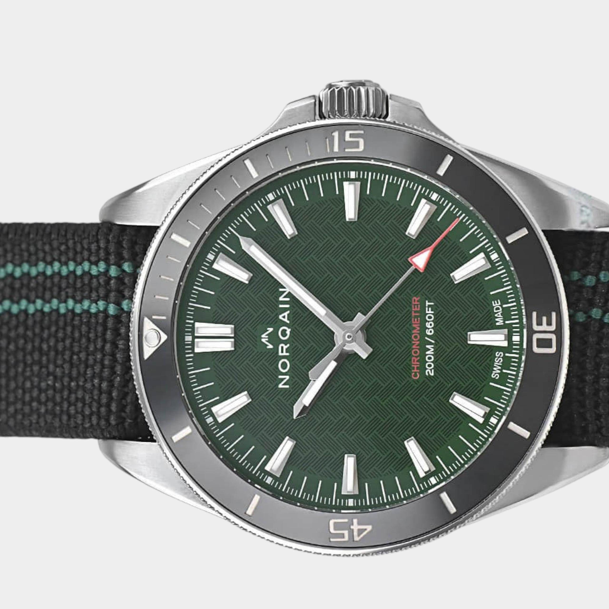 Norqain  NN1001SC1CA/EB101/15BEF | Green Dial Like new & unworn Men's watch/Unisex Buy in Switzerland