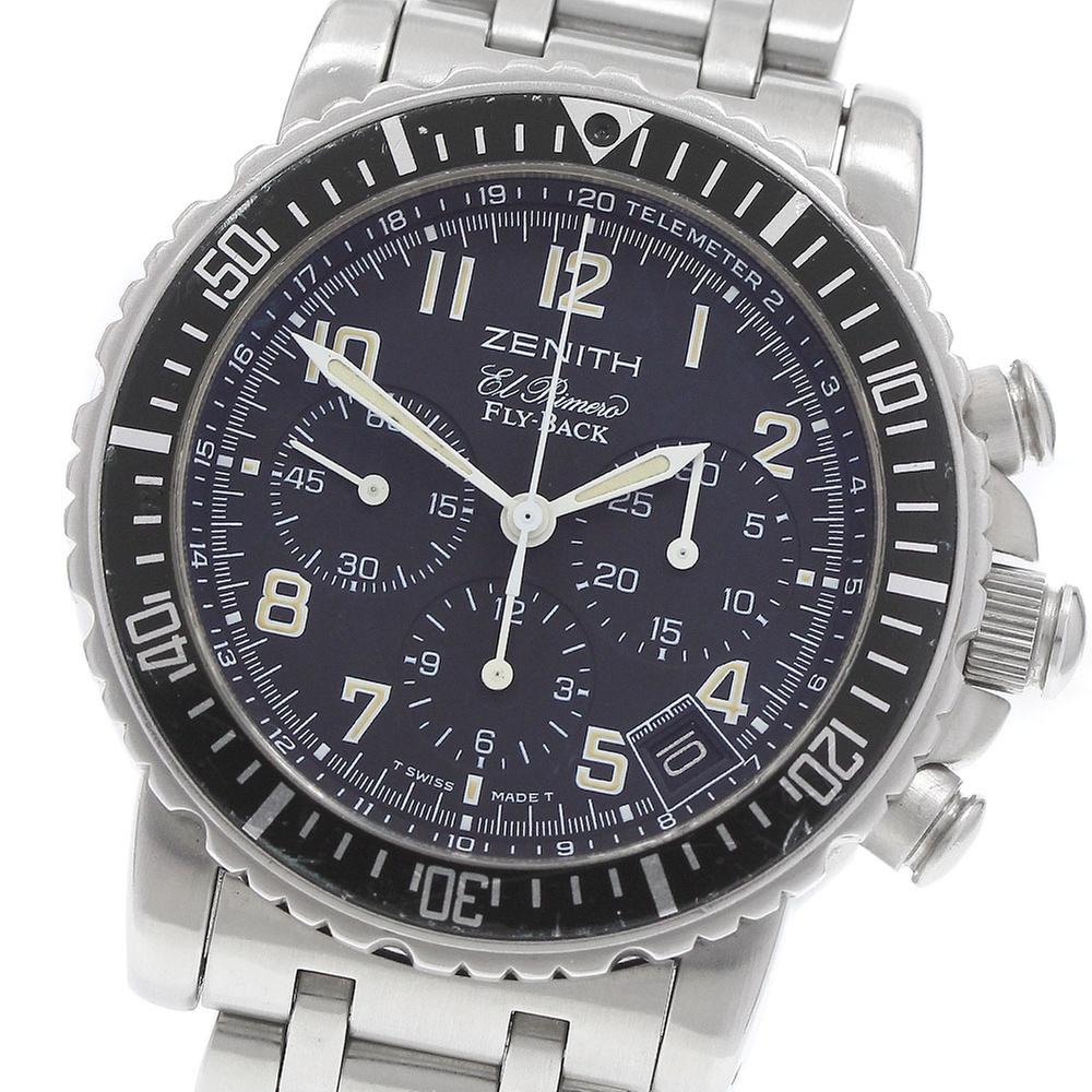 Zenith El Primero 01/02.0470.405 | Black Dial Used (Fair) Men's watch/Unisex Buy in Switzerland