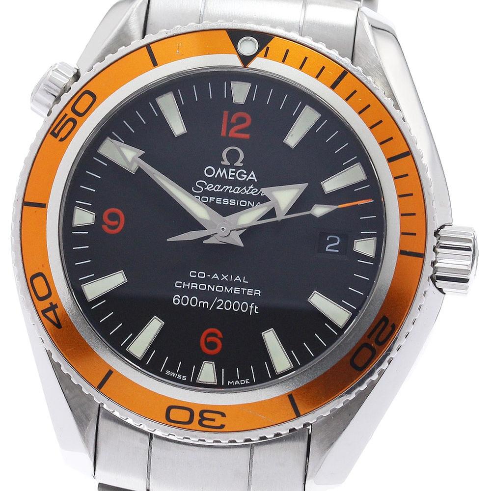 Omega Seamaster Planet Ocean 2209.50 | Black Dial Used (Fair) Men's watch/Unisex Buy in Switzerland