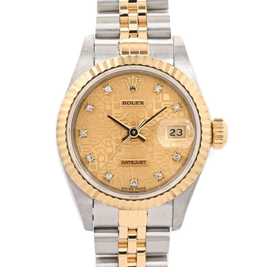 Rolex Lady-Datejust 69173G | Gold Dial Used (Good) Women's watch Buy in Switzerland