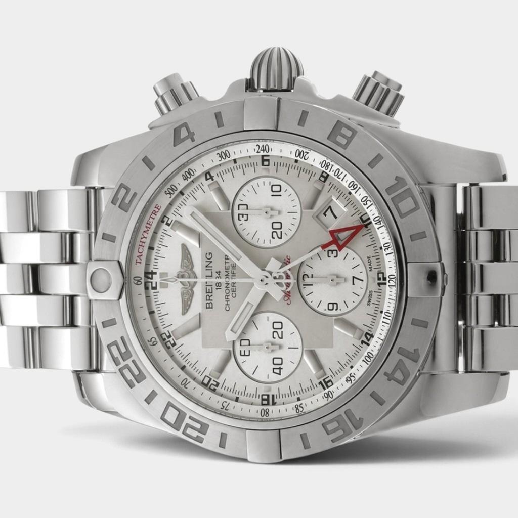 Breitling Chronomat AB042011/G745 | Silver Dial Used (Very good) Men's watch/Unisex Buy in Switzerland
