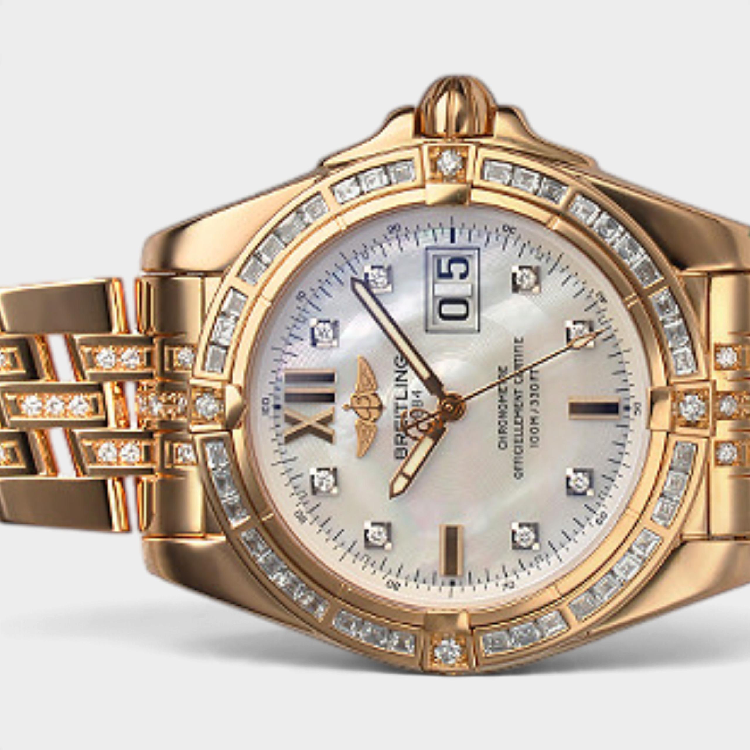 Breitling Cockpit H4935079/A618 | Mother of pearl Dial Used (Very good) Men's watch/Unisex Buy in Switzerland
