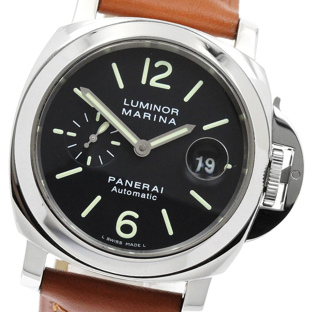 Panerai Luminor Marina PAM00104 | Black Dial Used (Fair) Men's watch/Unisex Buy in Switzerland
