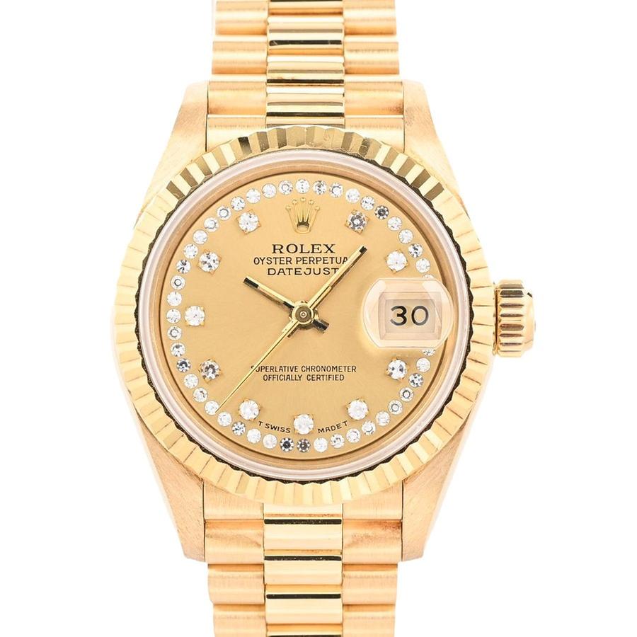 Rolex Lady-Datejust 69178LB | Yellow Dial Used (Good) Women's watch Buy in Switzerland